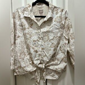 Chico's 100% Cotton Women’s Top‎